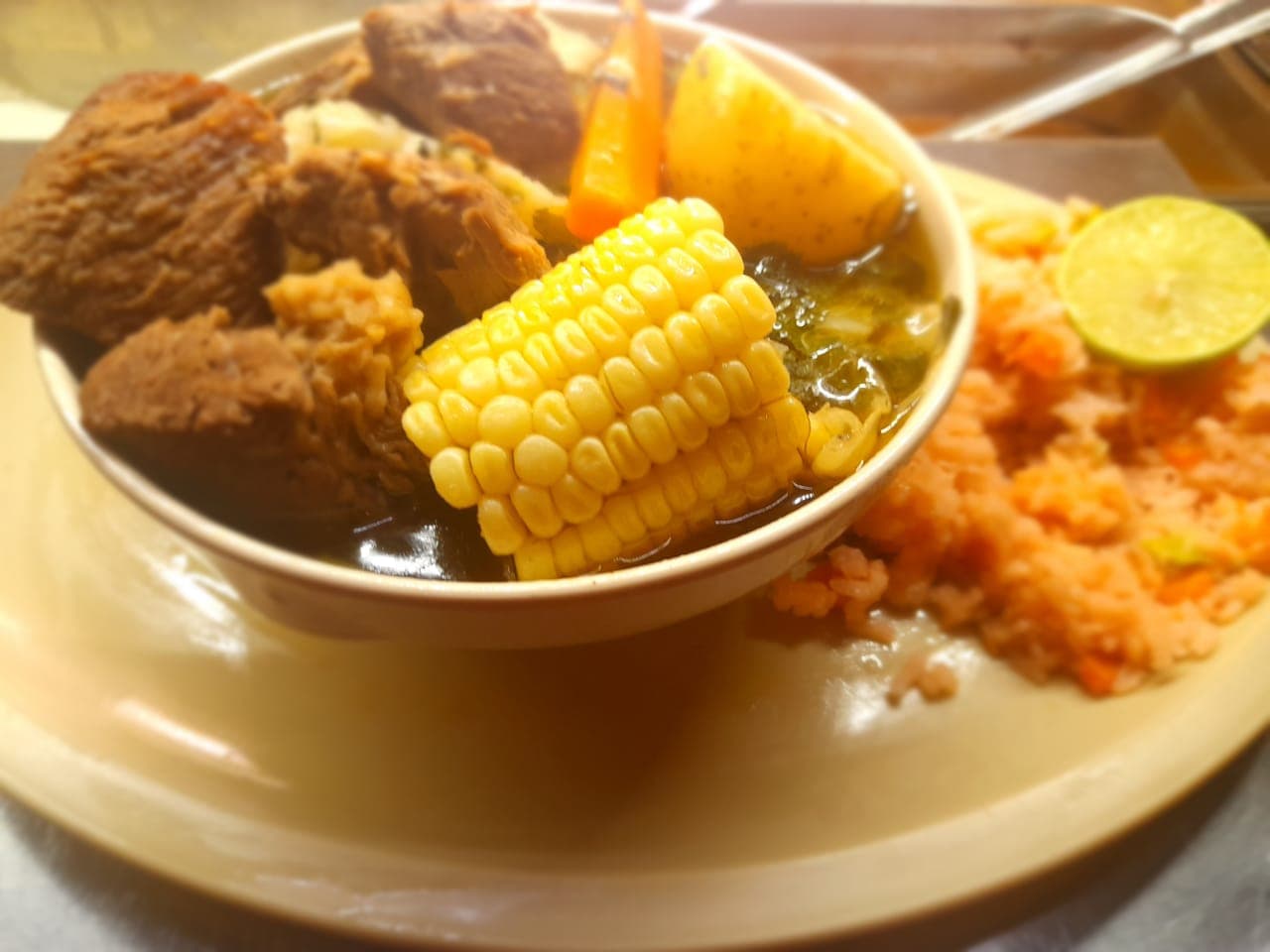 Litro /🥣Caldo de Res🌽🥬🍖🥔🥕🧄