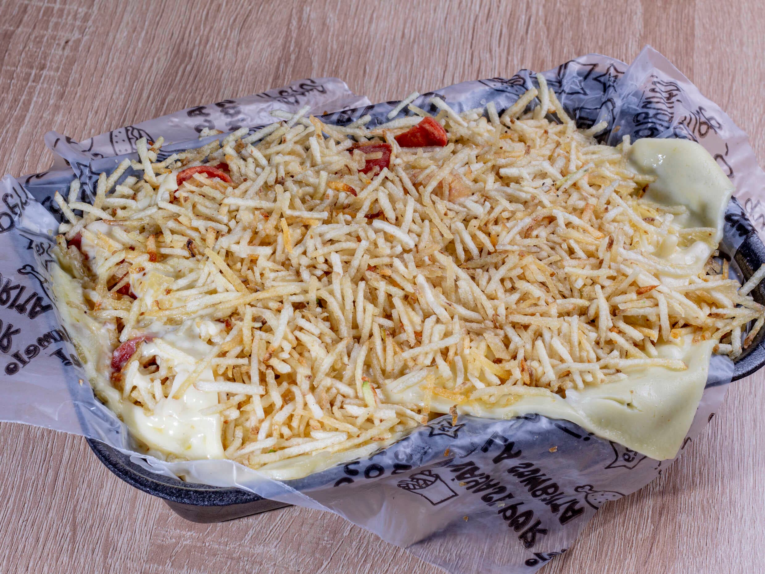 Salchi Gratinada Doble