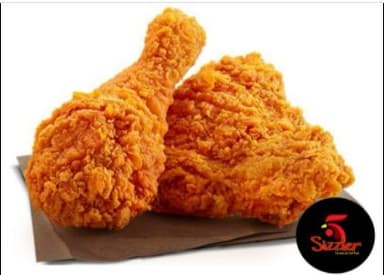 Paquete 2 Piezas de Pollo Frito, Cuarto Muslo