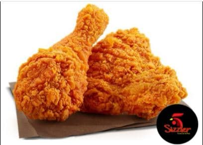 Paquete 2 Piezas de Pollo Frito, Cuarto Muslo