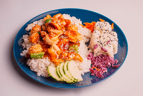 Combo Teriyaki de Camarón