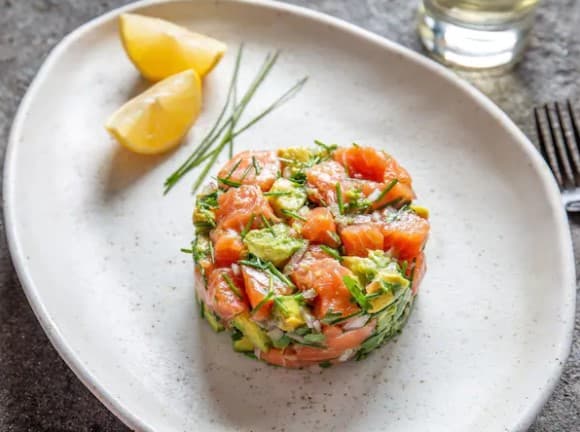 Ceviche  Salmón Sking