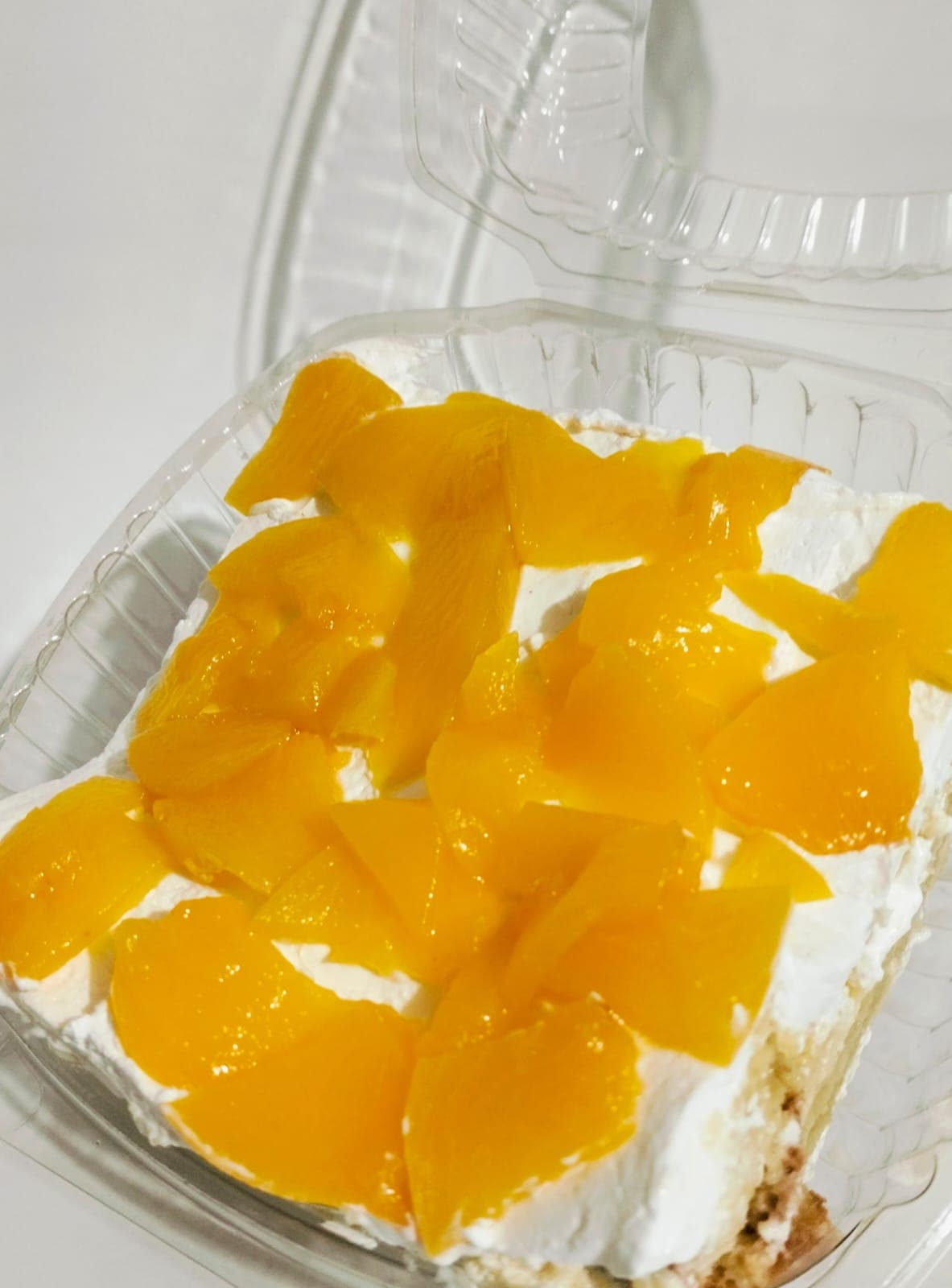 Pastel 3 Leches con Duraznos