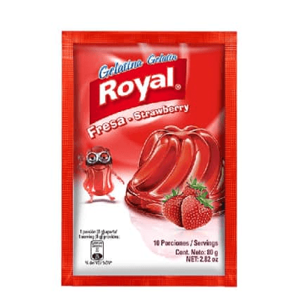Gelatina Royal Fresa 80 g