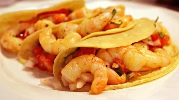 Taco Camarón a la Plancha