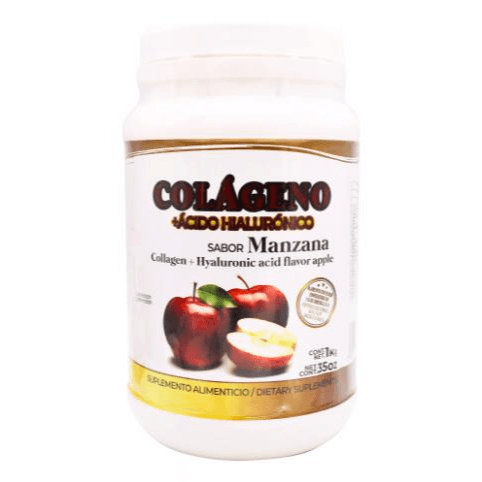 Colageno y Acido Hialuronico Manzana 1 k