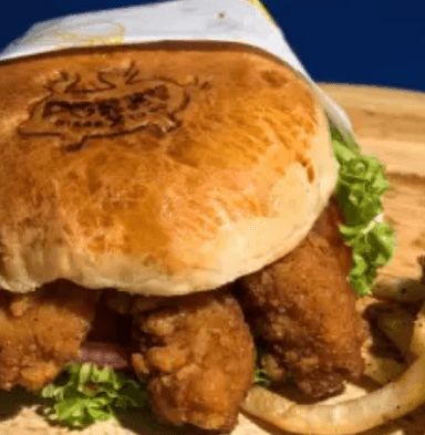 Hamburguesa de Pollo Cruji