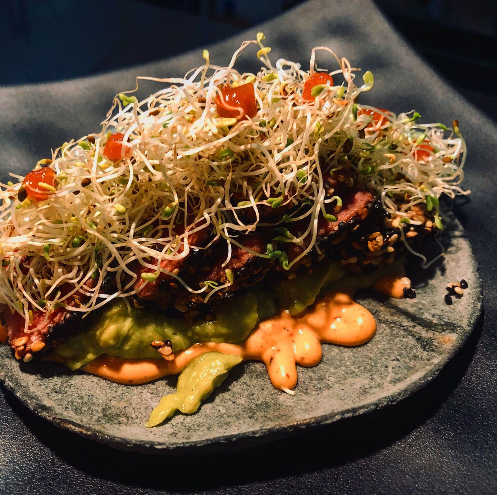Taco de Atún Sellado