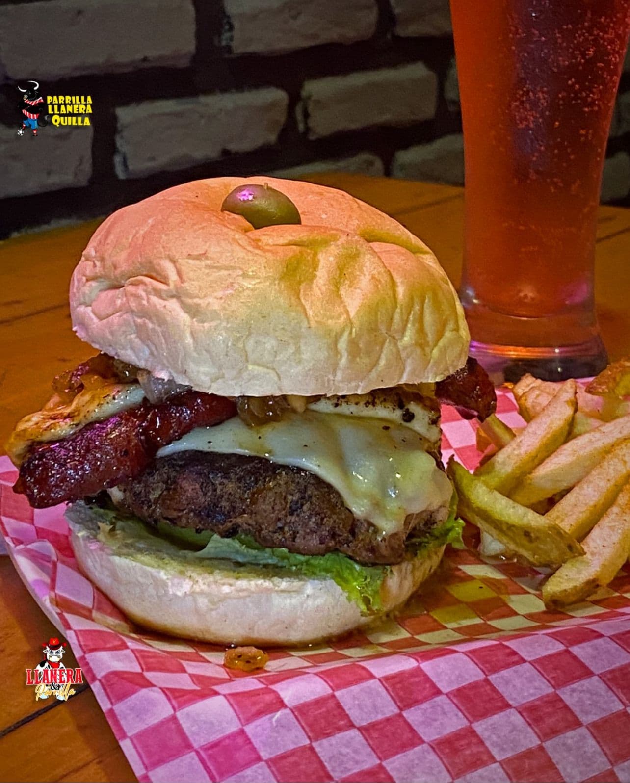 Hamburguesa Sweet Llanera