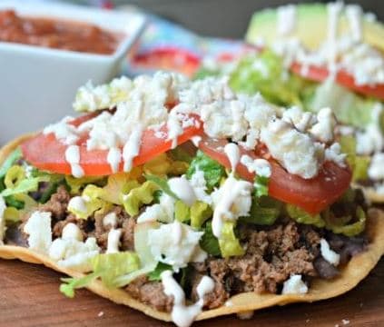 Tostada de Cuerito