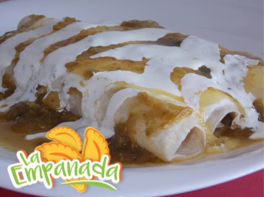 Enchiladas Suizas Con Carne
