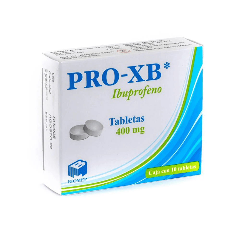 IBUPROFENO 400 MG. TAB C/10 (PRO XB)