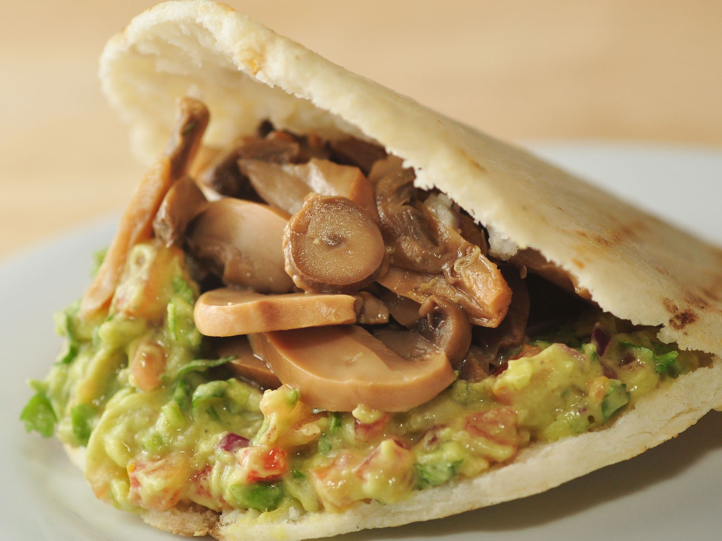 Champiñones y Guacamole