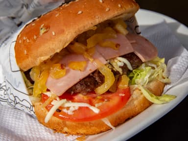Hamburguesa Hawaiana