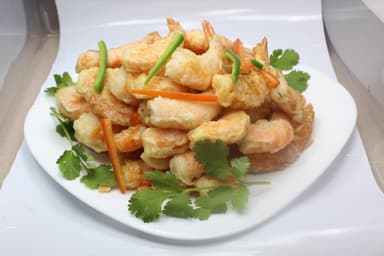 Camaron Frito Picante + Arroz