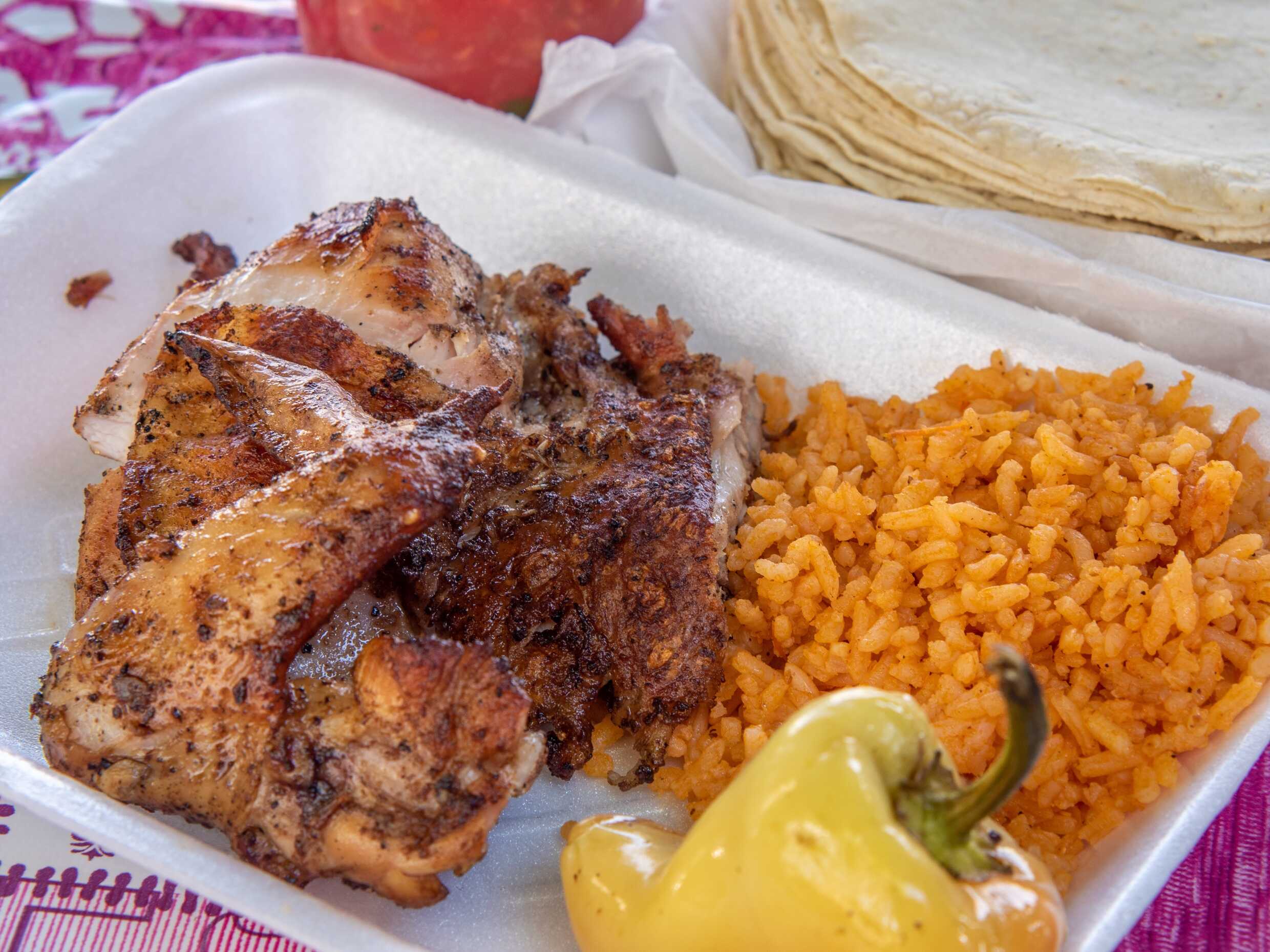 1/4 Pollo Asado