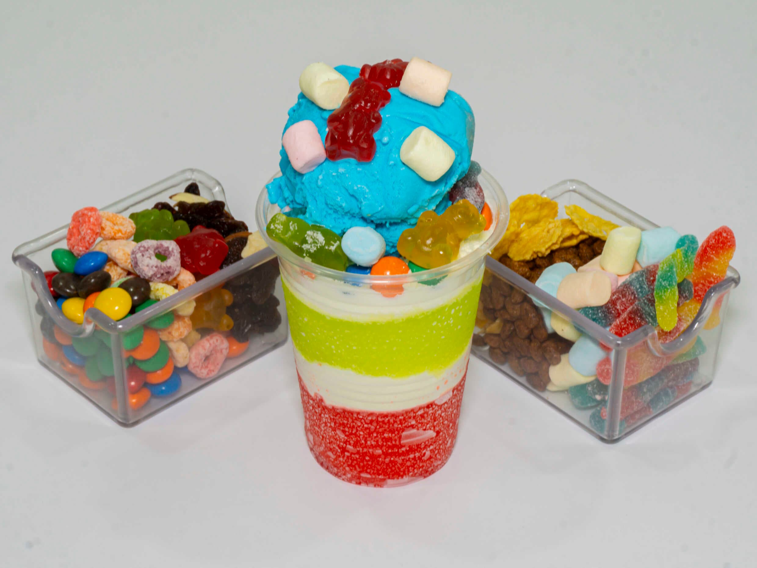 Granizado Gourmet Mediano con Helado