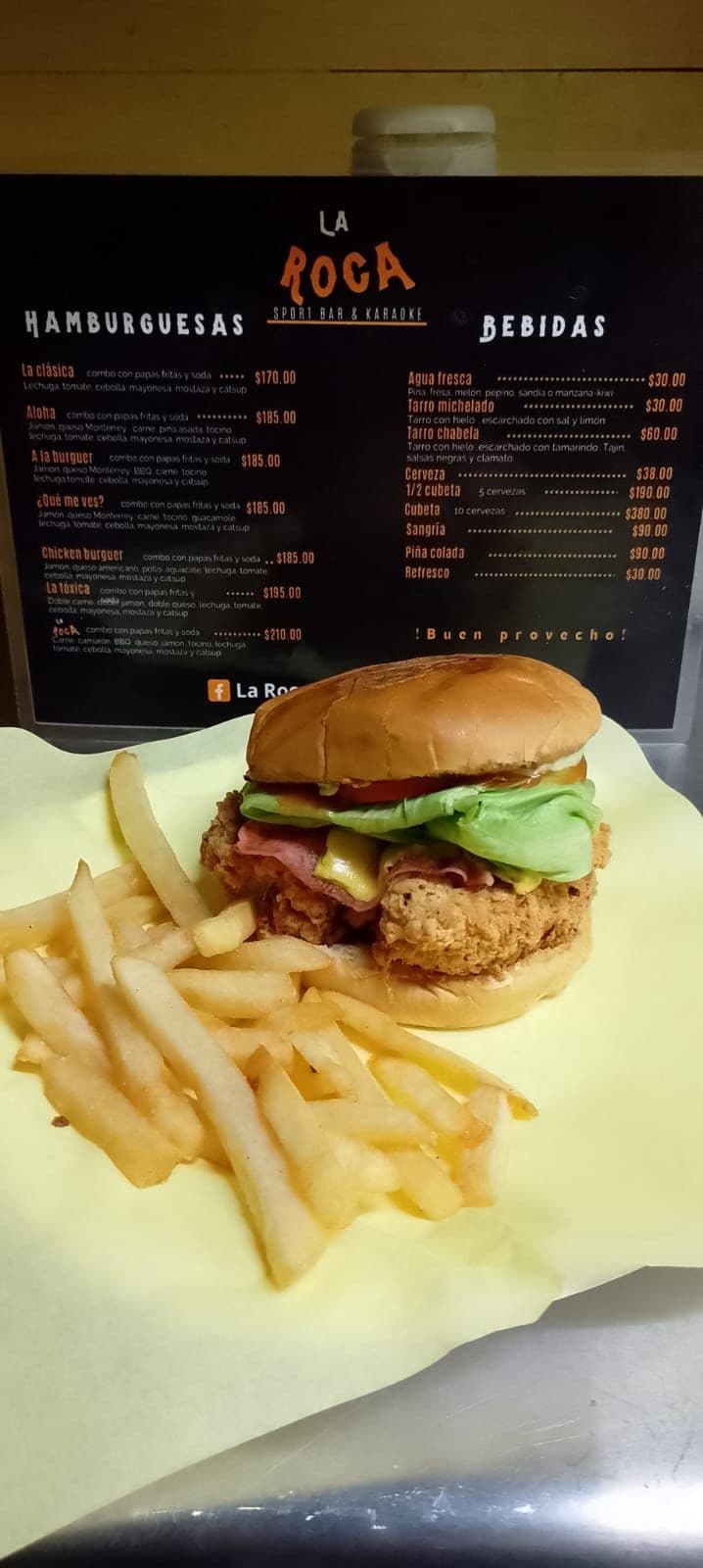 Chicken Burguer Combo