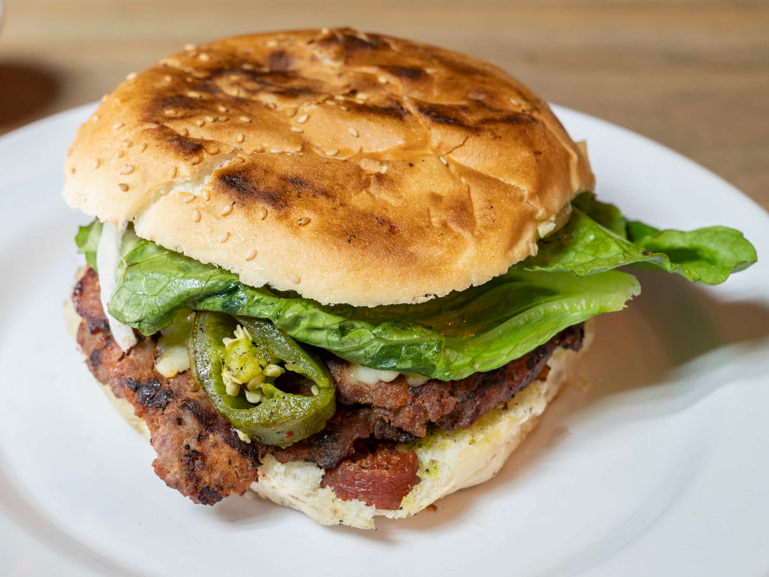 Hamburguesa Mexicana 1/2