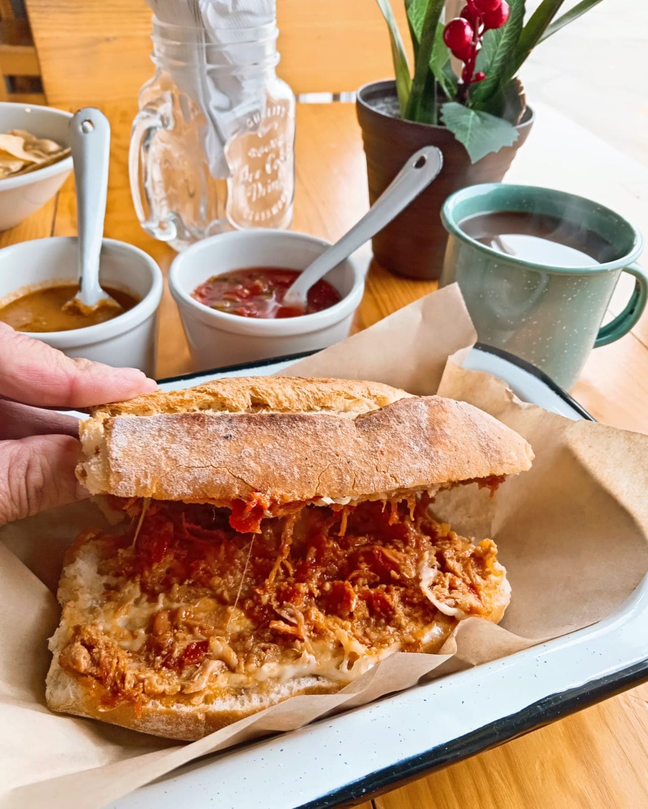 Torta Ranchera (Bolillo Grande)