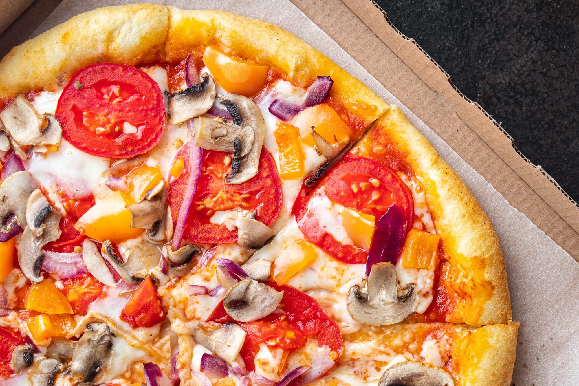 Pizza Vegetariana (8 porciones)