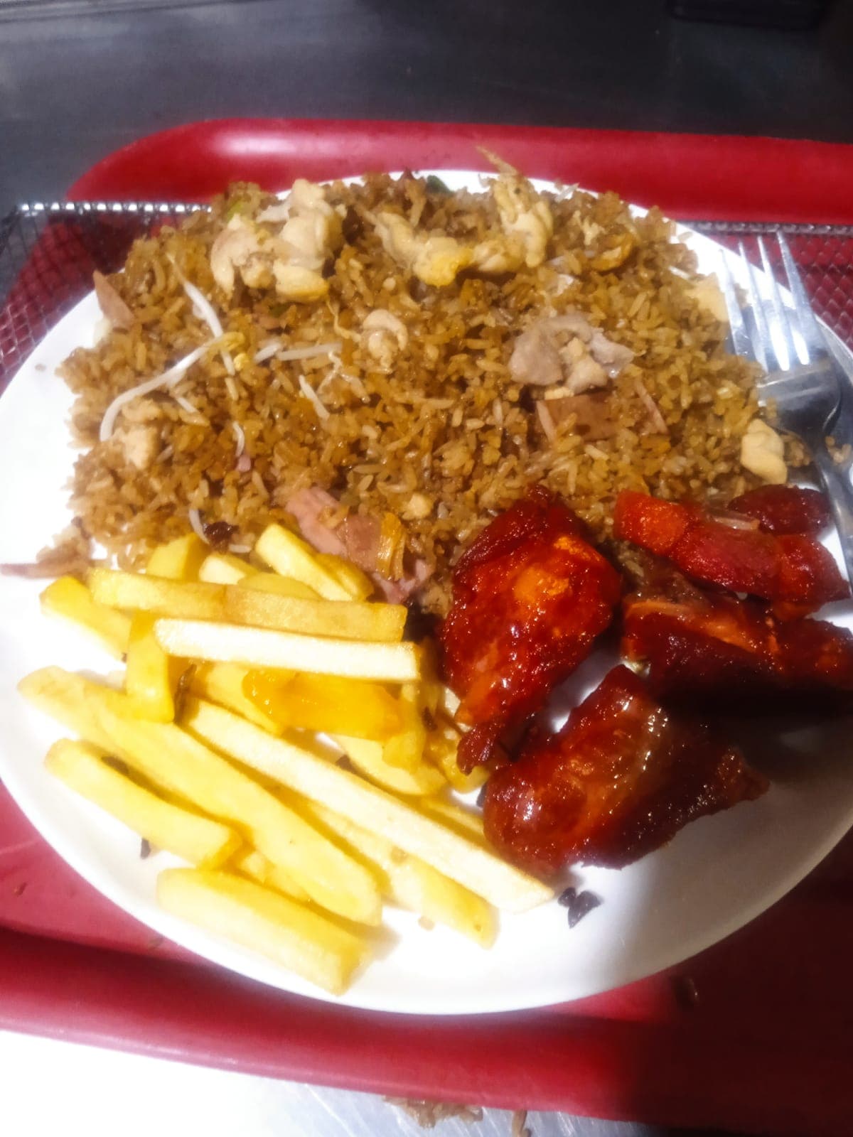 Arroz chino + Costillas
