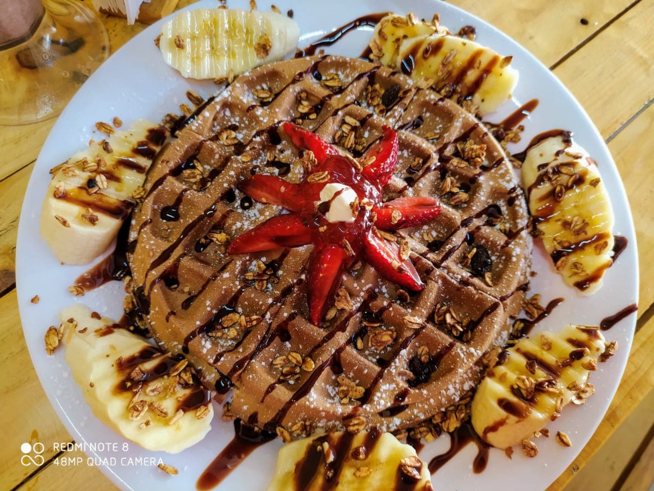 Waffle de Chocolate