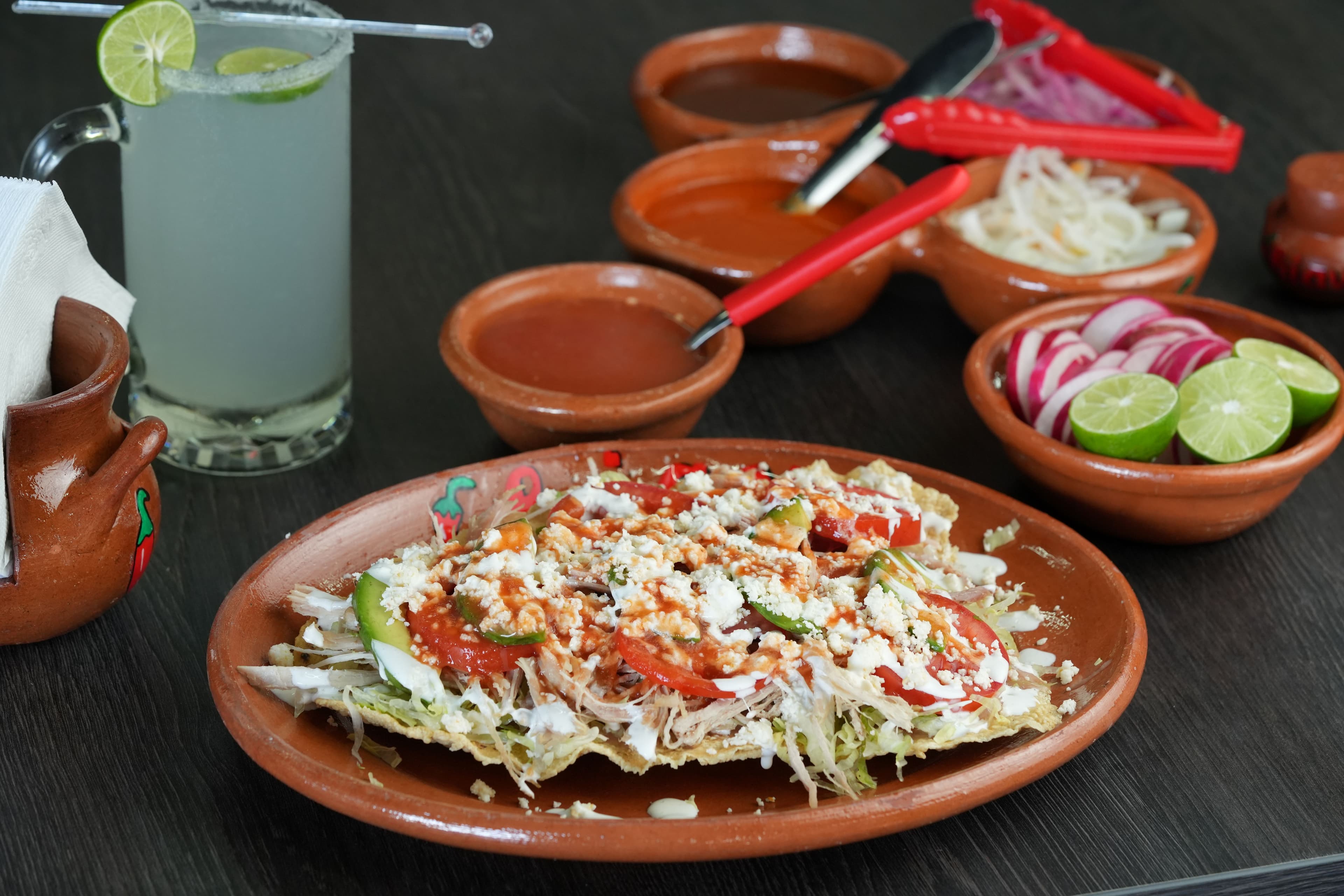 Tostada Raspada Chica