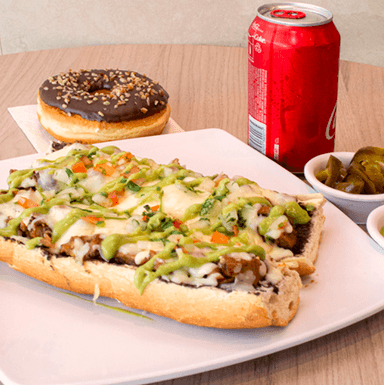 Combo Mollete de Chicharrón