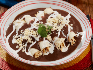 Enfrijoladas