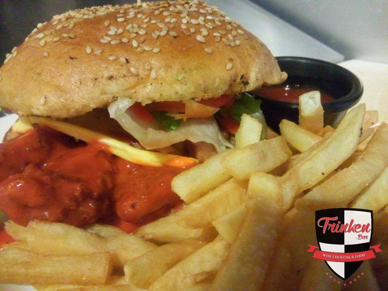 Hamburguesa Buffalo Crunch