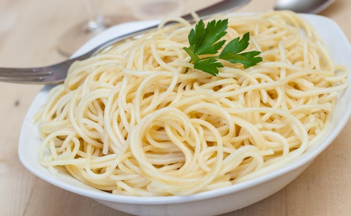 Espaguetti a la Mantequilla