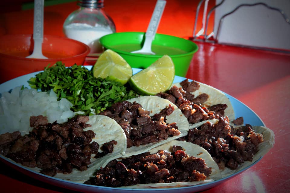 Tacos de Bistek + Refresco