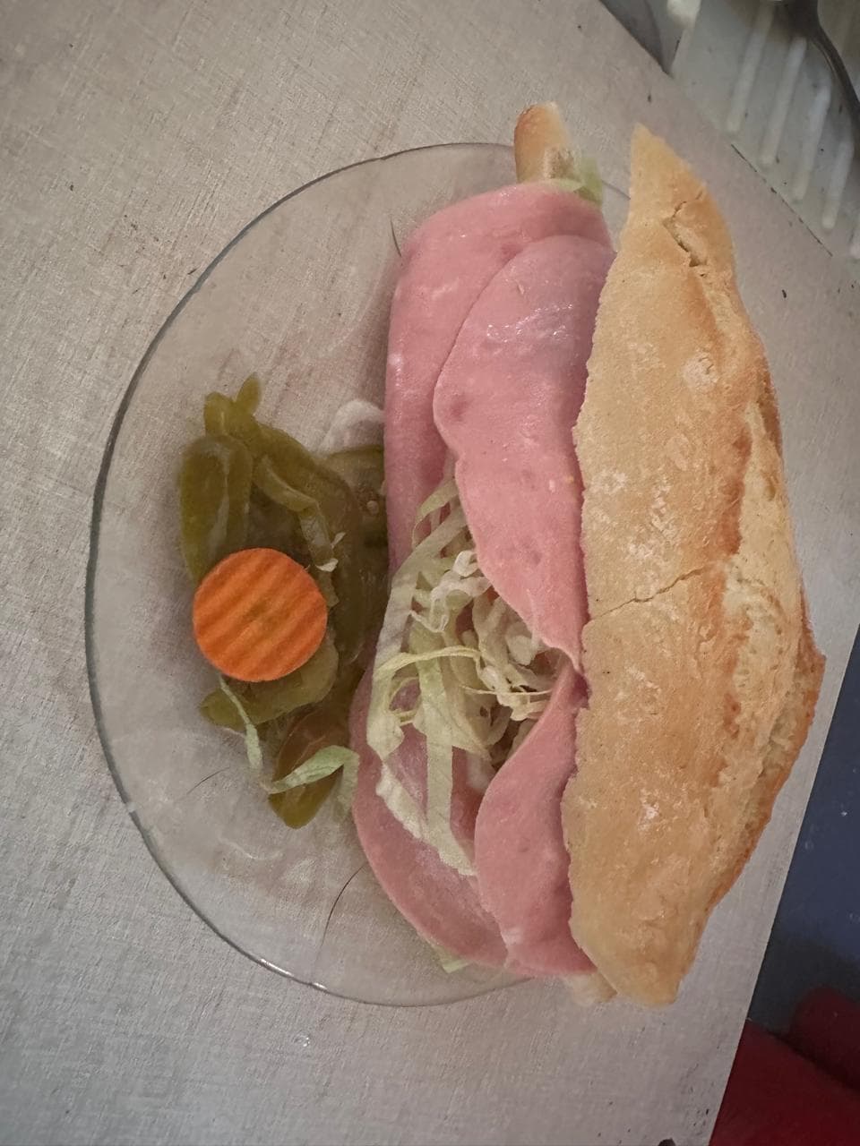 Lonche de Jamon