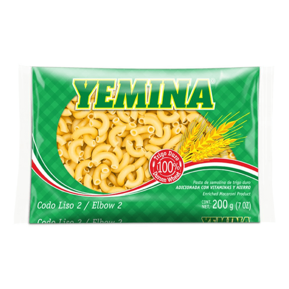 SOPA YEMINA CODO LISO 2 HERDEZ 200 GR