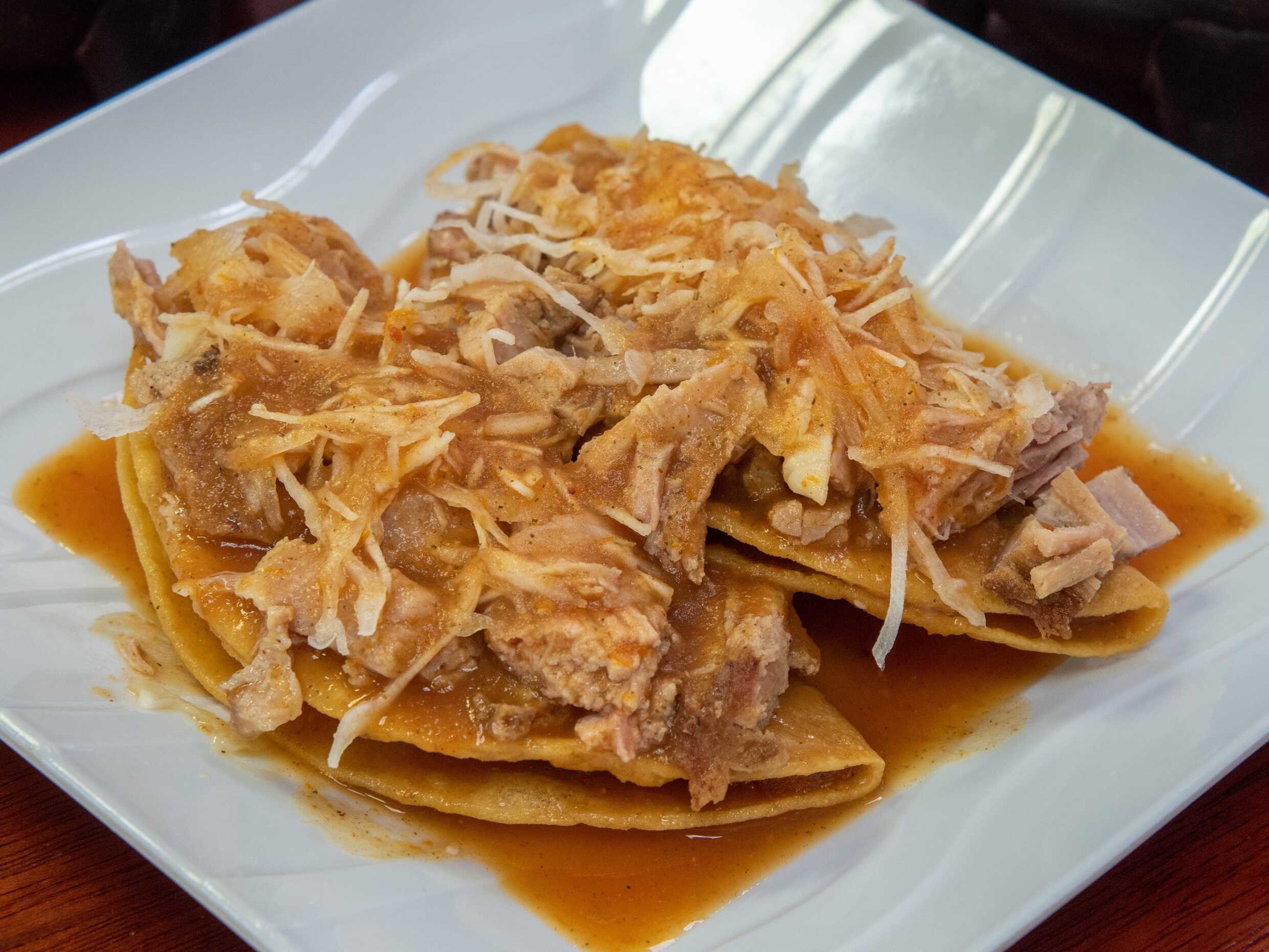 Taco Dorado Con Carne