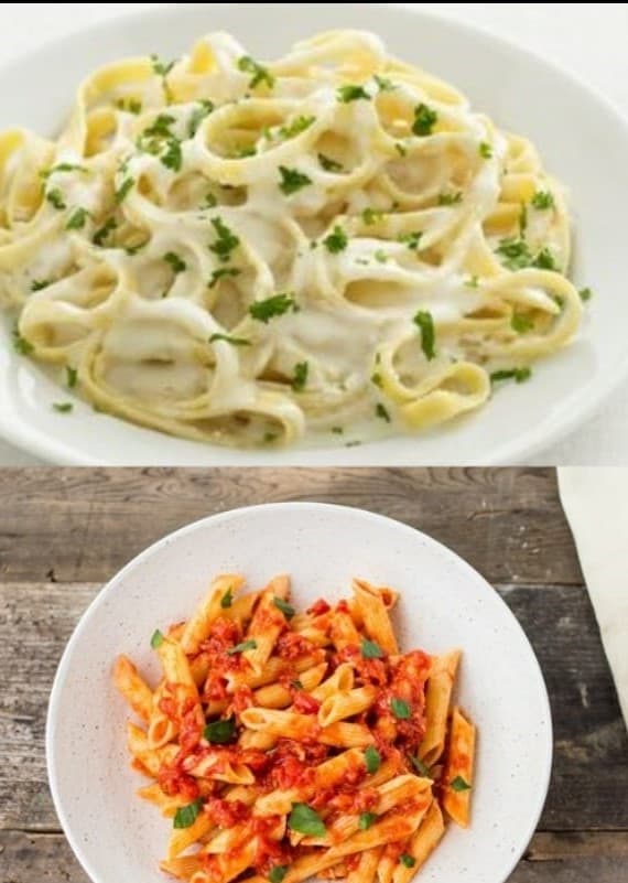 Pasta Alfredo con Pollo