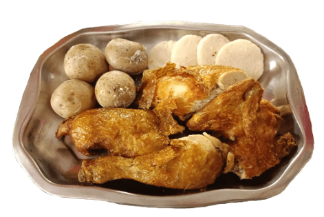 Medio Pollo Frito