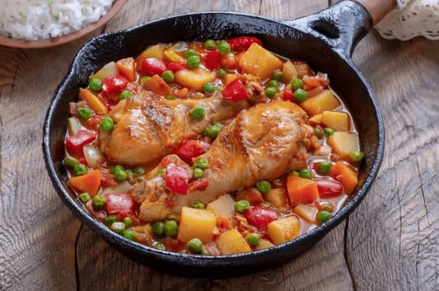 Pollo a la Jardinera