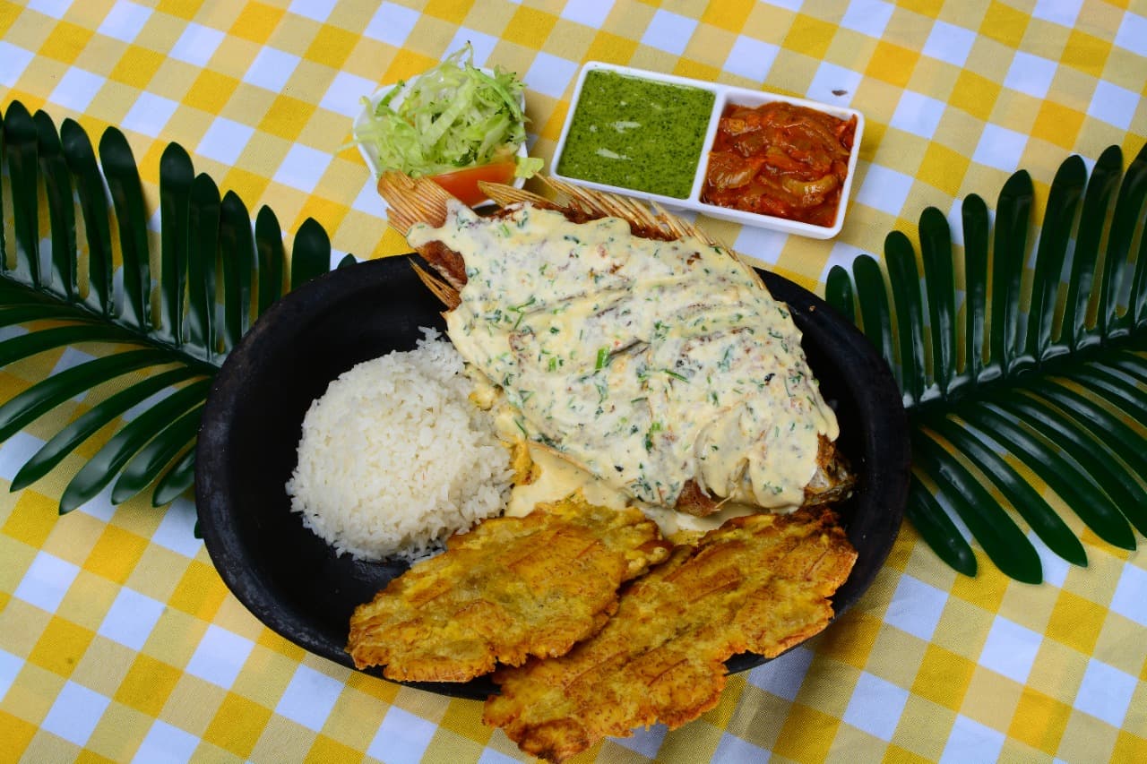 Tilapia al Ajillo.