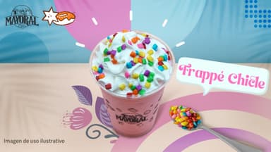 Frappé de Chicle sin Café