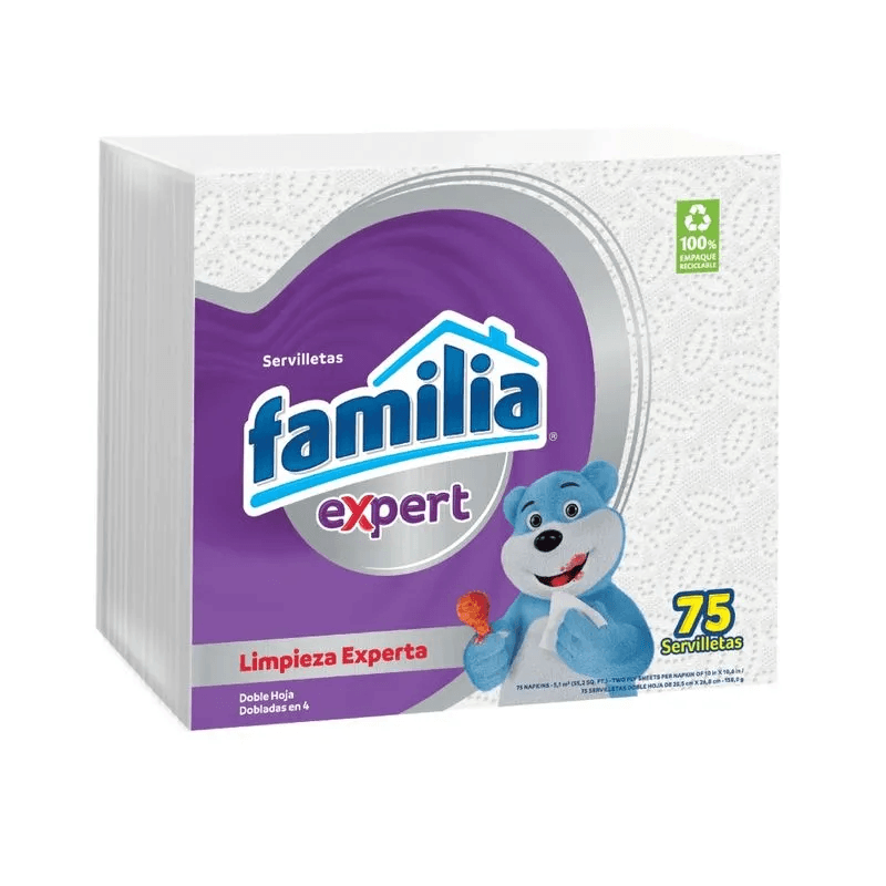 Servilleta Familia expert x75und