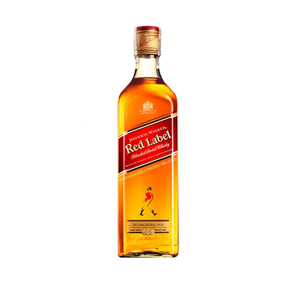 Whisky Jhonnie Walker Red Label Media 375 ml