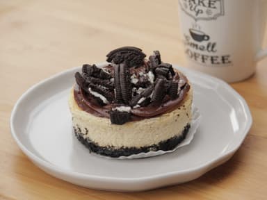 Pastel Mini de Cheesecake de Oreo