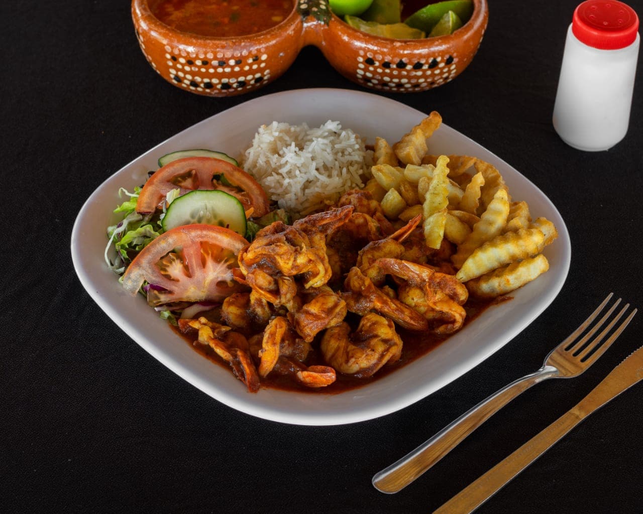 Camarones a la Diabla
