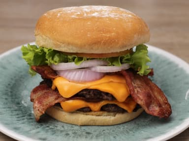 Hamburguesa Doble Artesanal