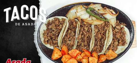 Orden 5 Tacos de Sirloin