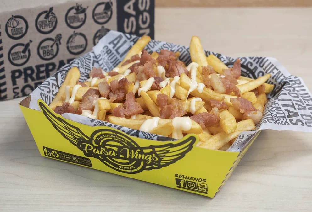 Papas con Bacorn