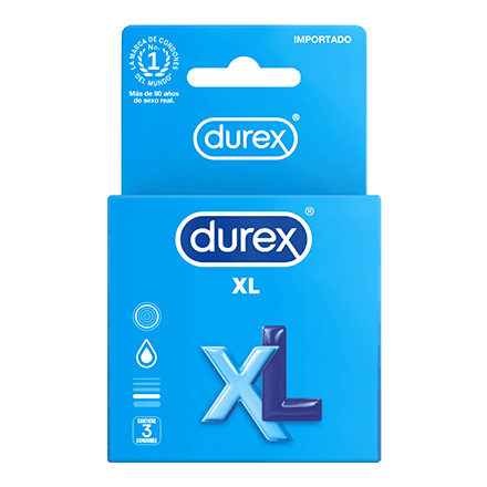 Preservativo Xl Durex Caja 3 Uds