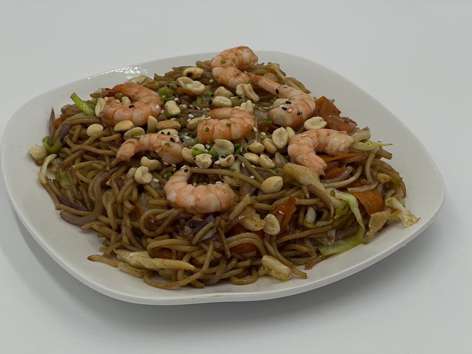 chow main camaron